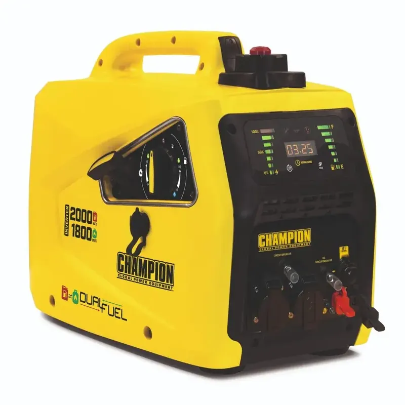 Top-Angebot 2000 Watt DualFuel Inverter Stromerzeuger Champion DF2000
