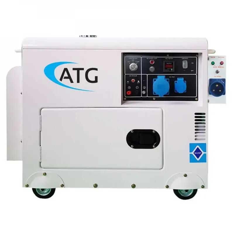 6000 Watt ATG Multifuel 6SPA Stromerzeuger - Diesel, Heizöl, Pflanzenöl & Altspeiseöl mit ATS Meistverkauft