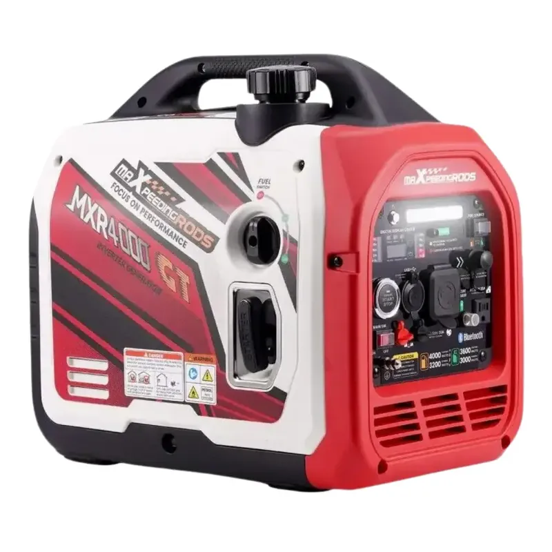 Preisknaller 3500W DualFuel Inverter Stromerzeuger mit App Steuerung maXpeedingrods MXR 4000GT – EU