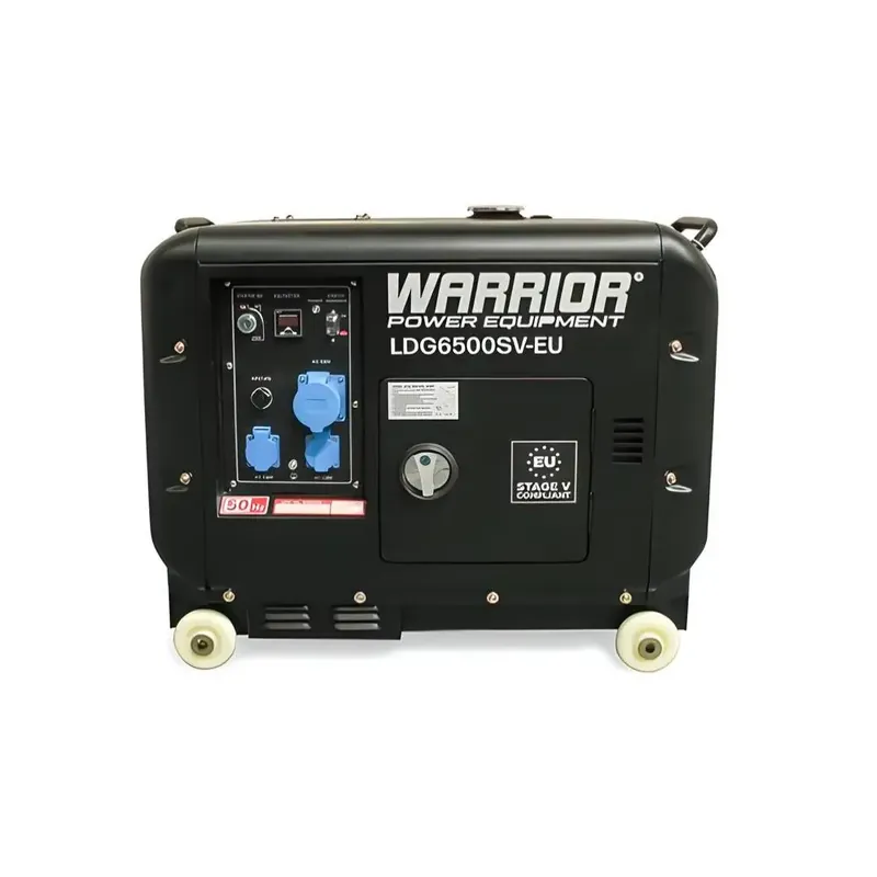 5500 Watt Diesel AVR Notstromaggregat LDG6500SV Nur Für Kurze Zeit
