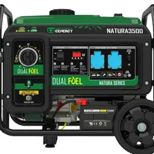 Dualfuel Stromerzeuger 3300W Genergy Natura 3500 SVR - Benzin & LPG Bestpreis