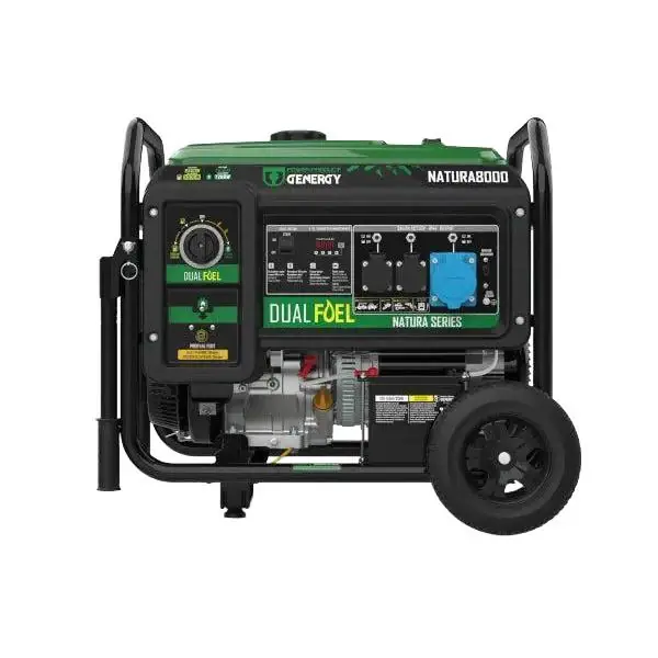 Direktkauf Dualfuel Stromerzeuger 8500W Genergy Natura 8000 SVR - Benzin & LPG