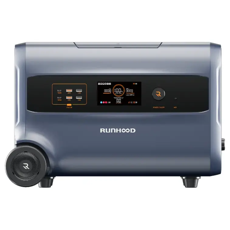 2400W | 3 IN 1 Balkonkraftwerk | Powerstation | PV-Speicher | Home-Backup | RUNHOOD F2400 mit 2400Wh Jetzt Bestellen