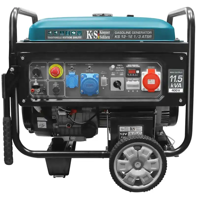 Benzin Stromerzeuger AVR 9200 Watt KS 12-1E 1/3 ATSR 400V mit ATS Anschluss Preisreduziert