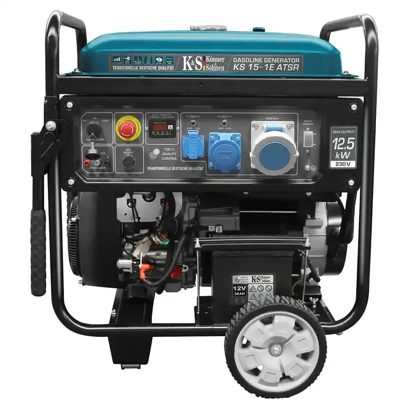 Benzin Stromerzeuger AVR 12.500 Watt KS 15-1E ATSR mit ATS Anschluss Garantierte Lieferung