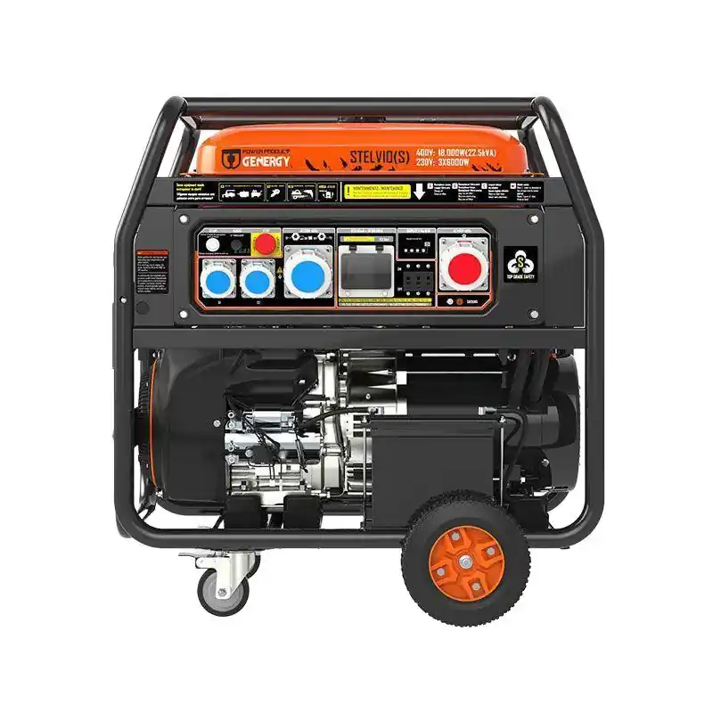 Rabatt Benzin Stromerzeuger 18kW (22.5kVA) Genergy STELVIO S - IP67