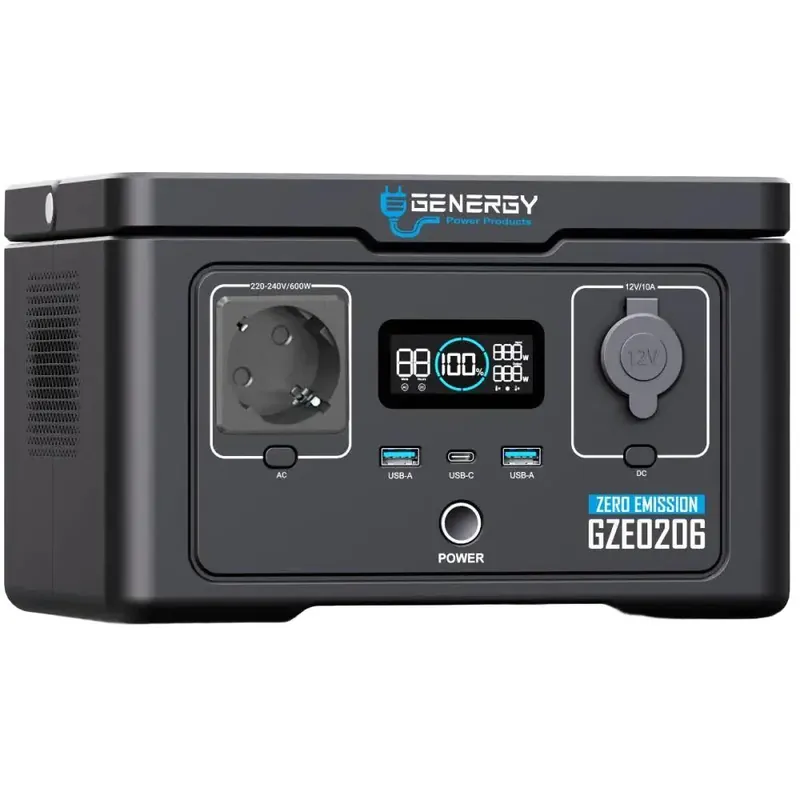 Versand Am Gleichen Tag GENERGY GZE-0206 Powerstation 256 Wh 600W Ausgangsleistung