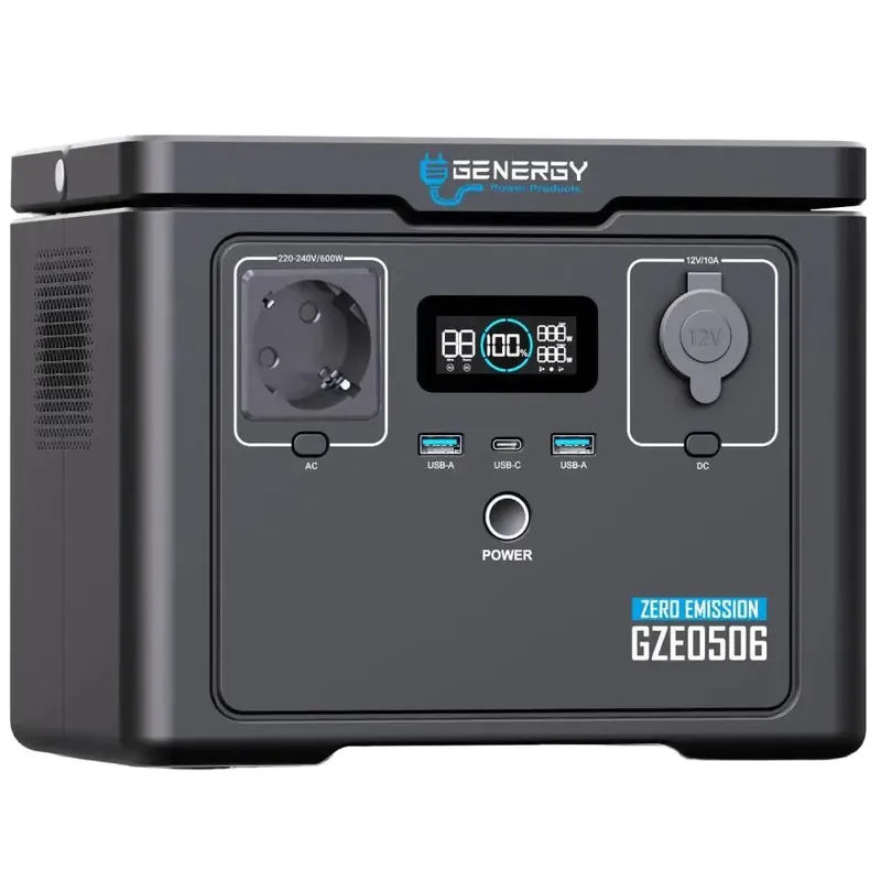 GENERGY GZE-0506 Powerstation 600 Watt und 512 Wh Online Kaufen