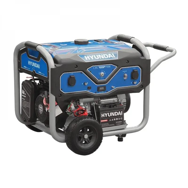 Heißes Angebot HYUNDAI 5500 Watt AVR BENZIN-GENERATOR BG55053