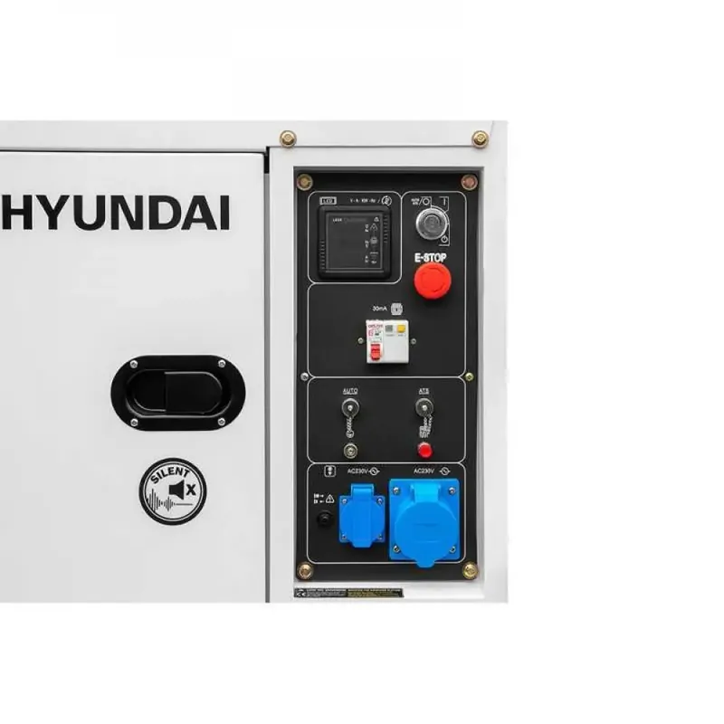 HYUNDAI 6500 Watt AVR Diesel Stromerzeuger DHY8600SE D Top-Seller