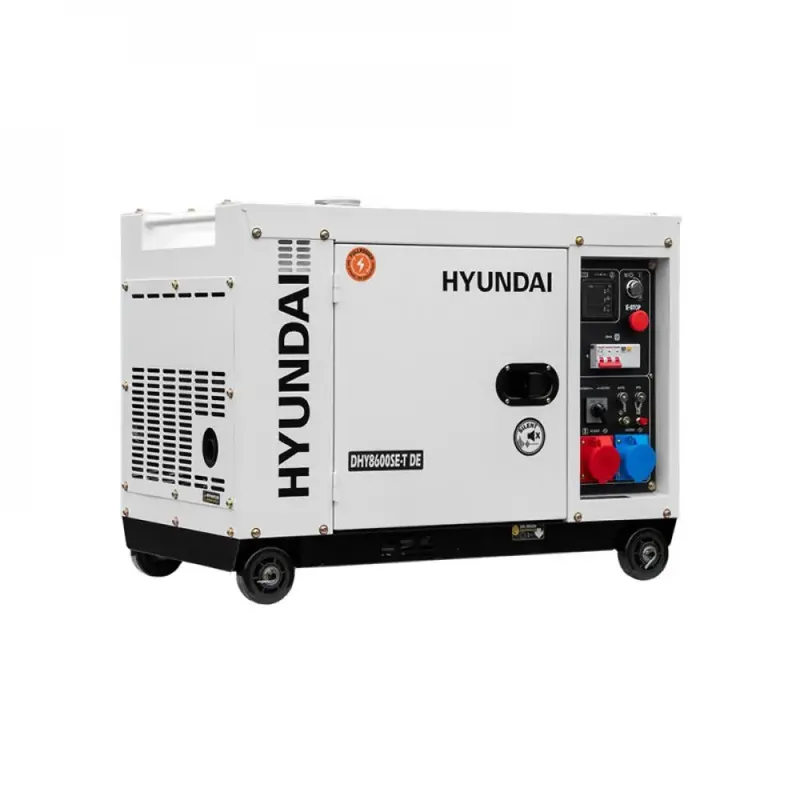 Preisknaller HYUNDAI 7,9 kVA DIESEL Stromerzeuger DHY8600SE-T DE 3-Phasig