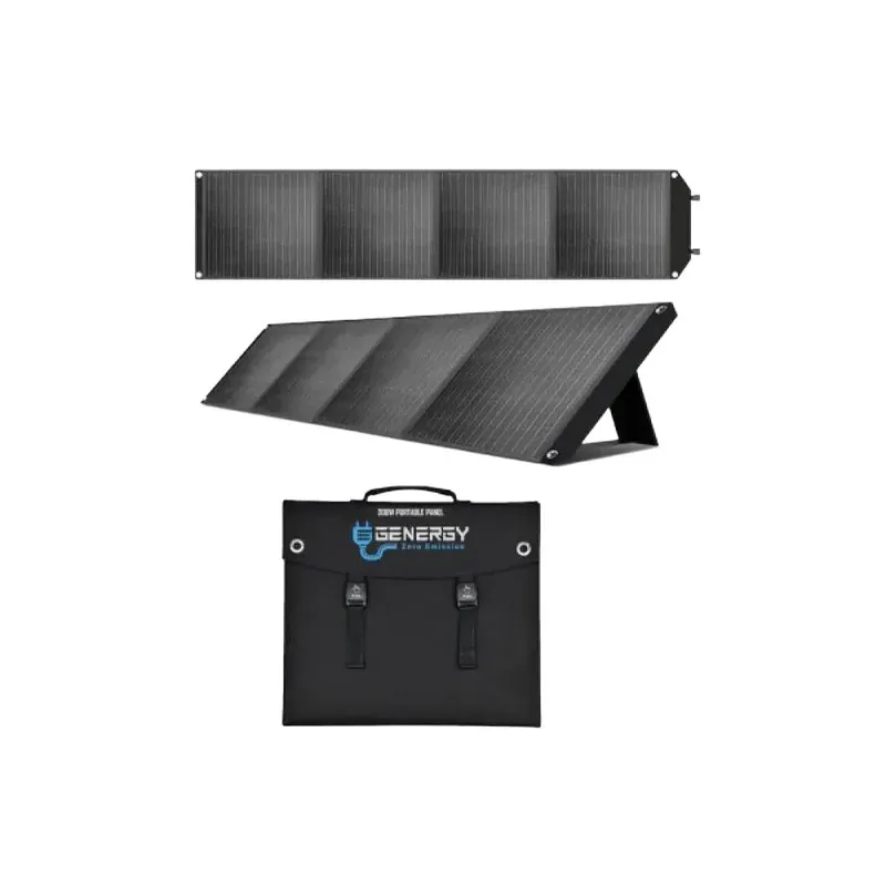 Faltbares Solarpanel Monokristallin 200Watt Genergy GZE200 Schneller Versand
