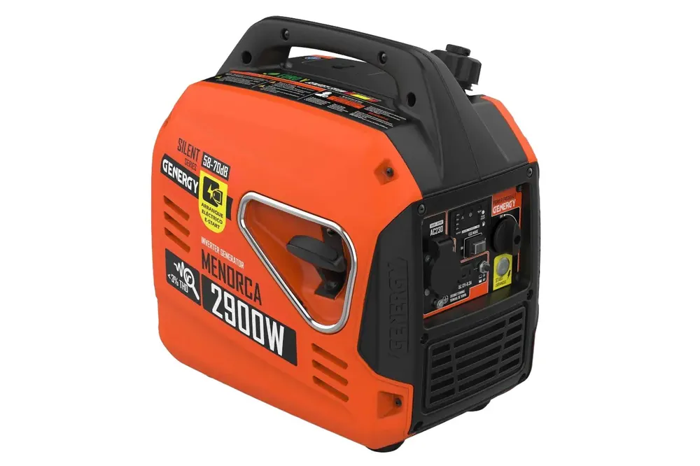 Inverter Stromerzeuger Benzin 2900 Watt mit Funkstart Genergy Menorca II Markenprodukt