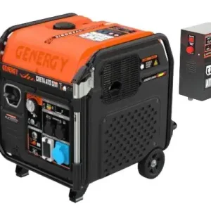 Inverter Stromerzeuger Benzin 7500 Watt Genergy Creta ATS Silent Abverkauf