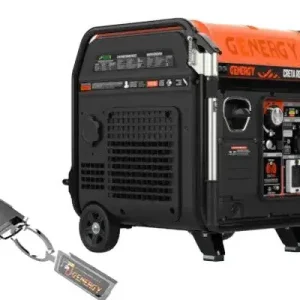 Billig Inverter Stromerzeuger Benzin 7500 Watt Funkfernbedienung Genergy Creta RC Silent