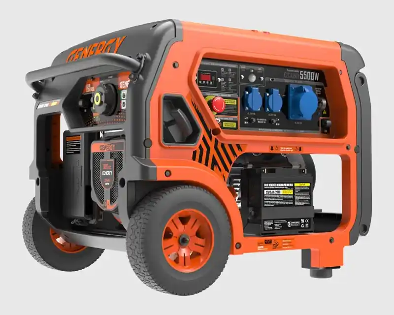 Meistverkauft Benzin Stromerzeuger SVR 5500 Watt mit E-Start Genergy Ezcaray