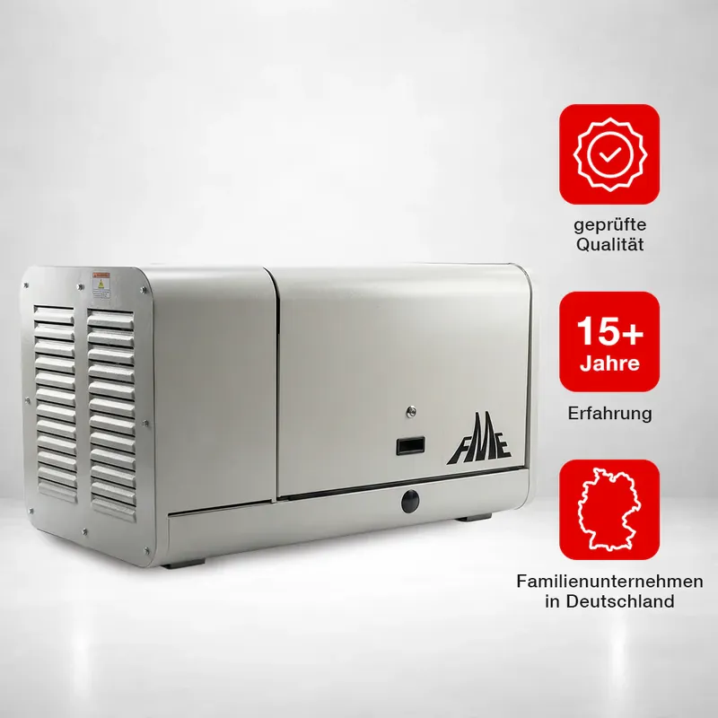 Echt Gas Stromerzeuger FME GA12000 /GG14- LPG / NG mit ATS Anschluss