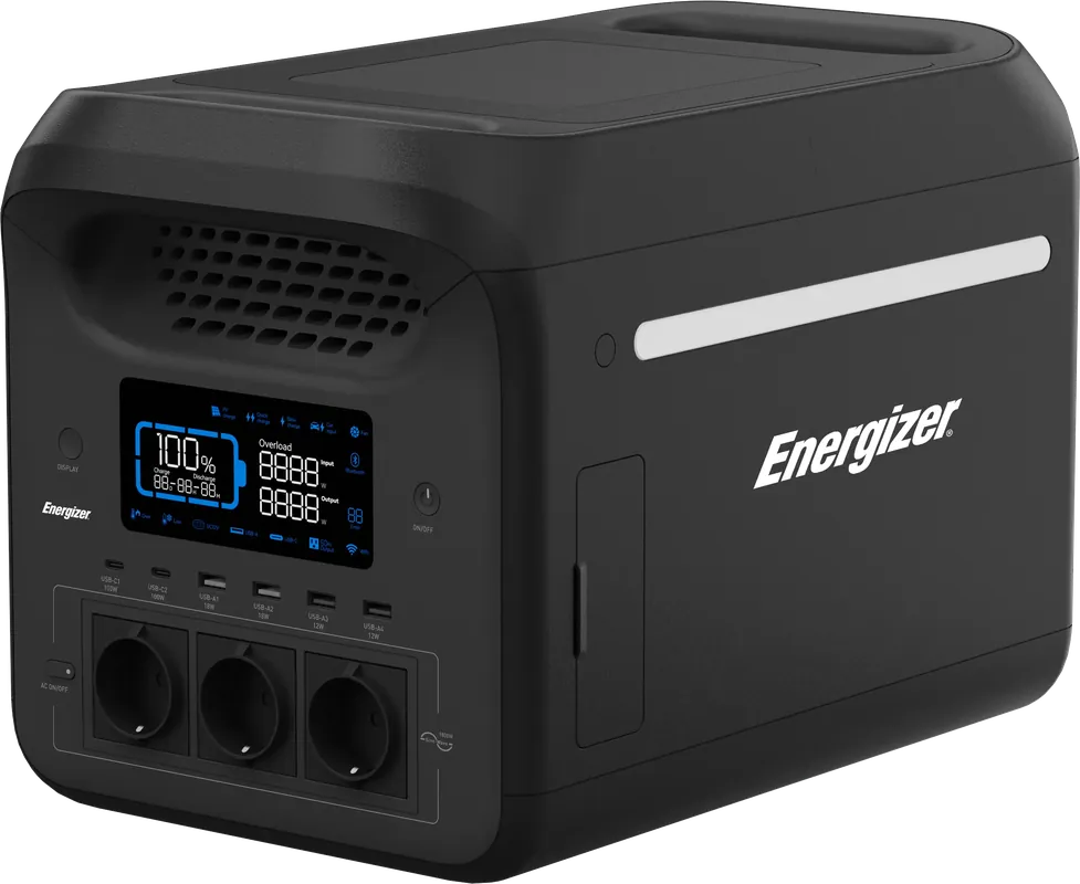 Energizer Peak 1800 tragbare Powerstation 3000W - 1229wh LIFEPO₄ Neuheit