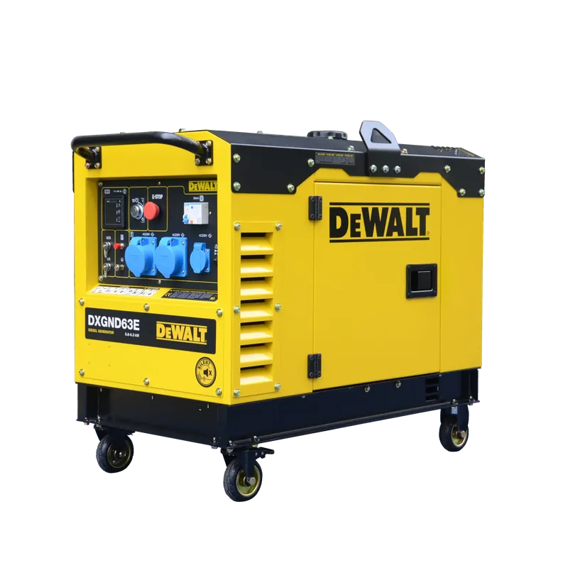 Wochenendangebot DeWalt Diesel Stromerzeuger 6,3 kW DXGND63E