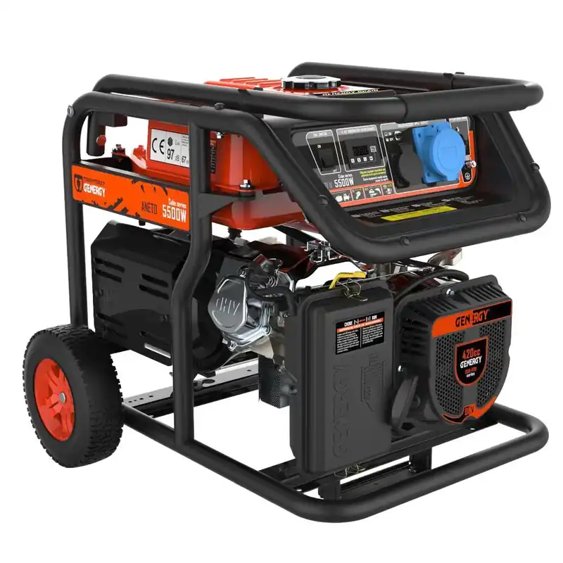 Must-Have Benzin Stromerzeuger SVR 5500W Genergy Aneto - Open Frame
