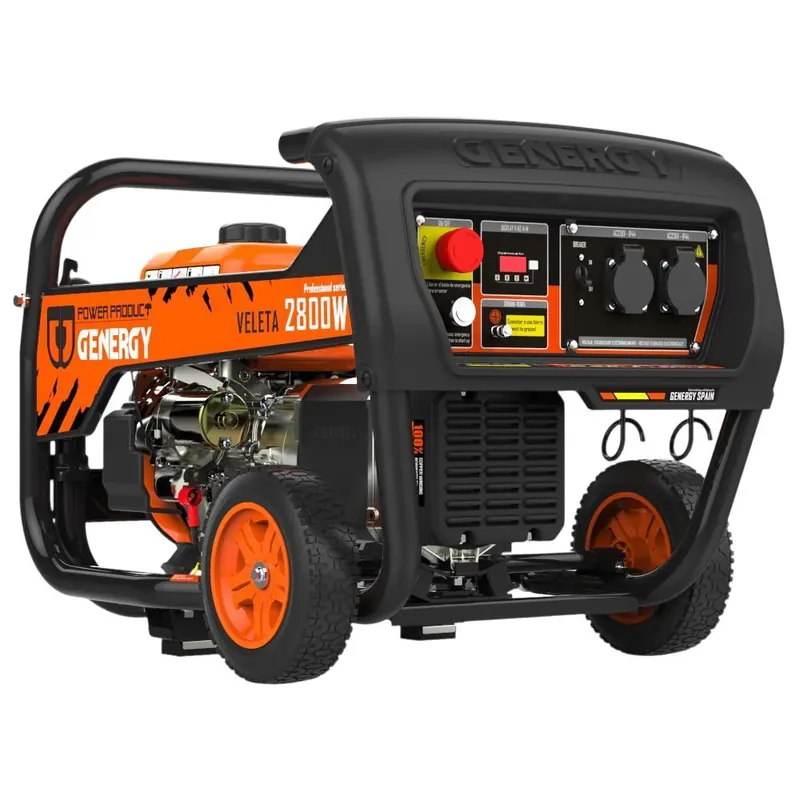 Bestpreis Stromerzeuger 2800W Benzin SVR mit E-Start Genergy Veleta