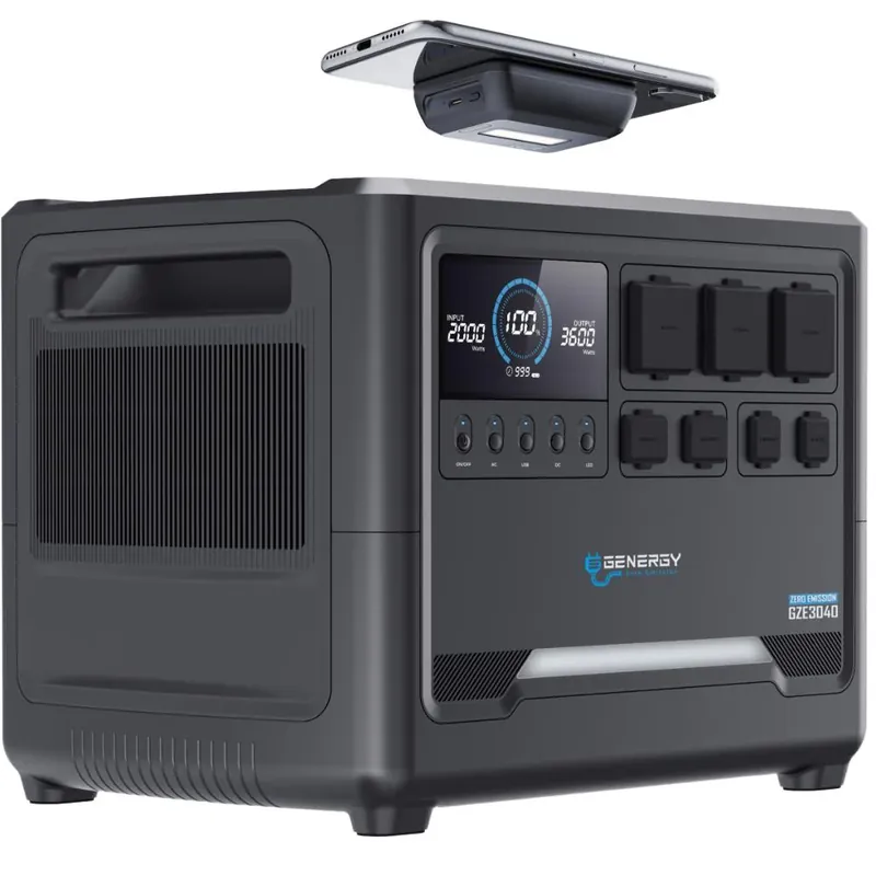 GENERGY GZE-3040 Powerstation 4000 Watt und 3072 Wh Sichere Zahlung