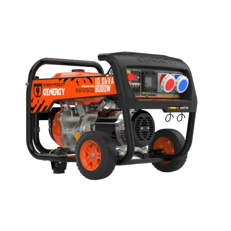 Stromerzeuger 8000W Benzin SVR 230V/400V Genergy Bentayga-S IP67 Neue Kollektion