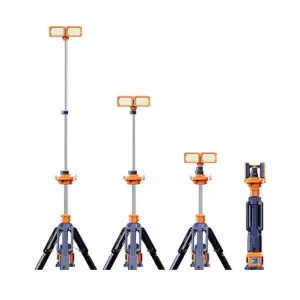 Neue Kollektion Lichtmast mit Teleskop-Mast DIRECT-200 12.000 Lumen 2,3 Meter IP66