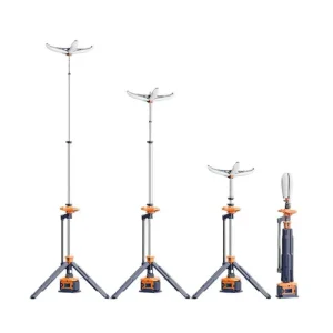 Preisknaller Lichtmast mit Teleskop Mast CENIT-300 14000 Lumen 3,4 Meter IP66