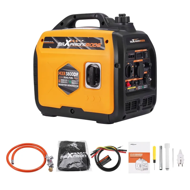 3500W DualFuel Inverter Stromerzeuger maXpeedingrods MXR 3800DF Neu