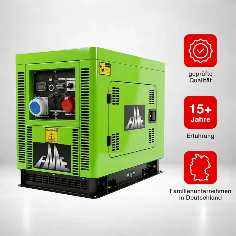 Aktuell FME 15000iD Diesel Inverter Stromerzeuger 19kVA 230V & 400V (Jetzt Vorbestellen)