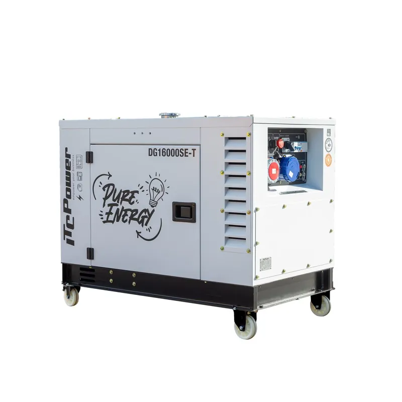 Neue Ware Diesel Stromaggregat 16 kVA / 12 kW 230V & 400V DG16000SE-T