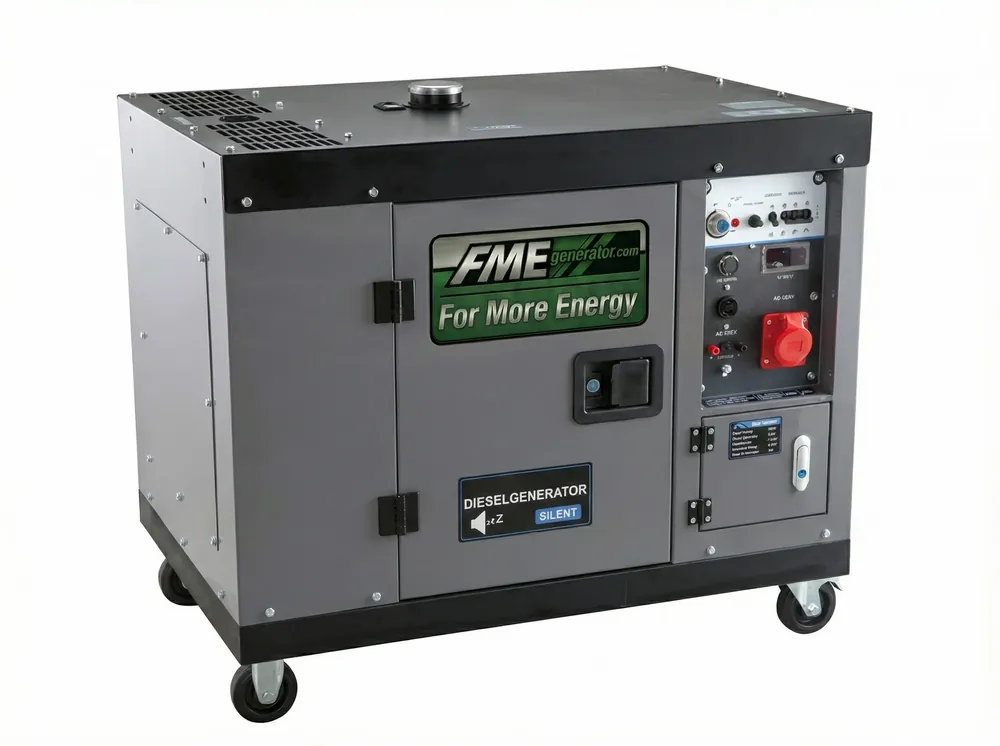 Abverkauf FME SP8500D Diesel AVR Notstromaggregat 10,6kVA 230V/400V