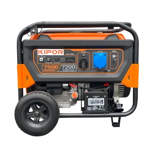 Knallerangebot KIPOR AVR-Stromerzeuger AG7500 Benzin 7500Watt