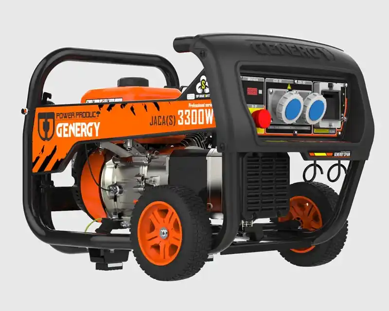 Aktuell Stromerzeuger 3300W Benzin SVR mit E-Start Genergy Jaca-S IP67