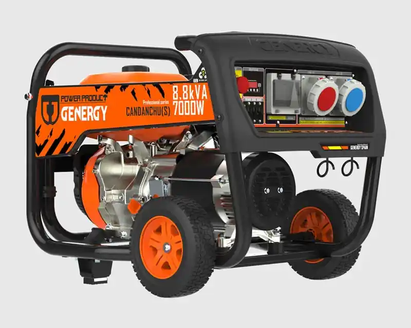 Markenware Stromerzeuger 8000W Benzin SVR 230V/400V Genergy Candanchú-S IP67