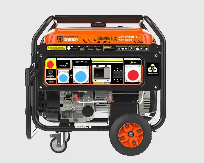 Letzte Chance Benzin Stromerzeuger 9200W 230/400V SVR GENERGY Somport-S IP67