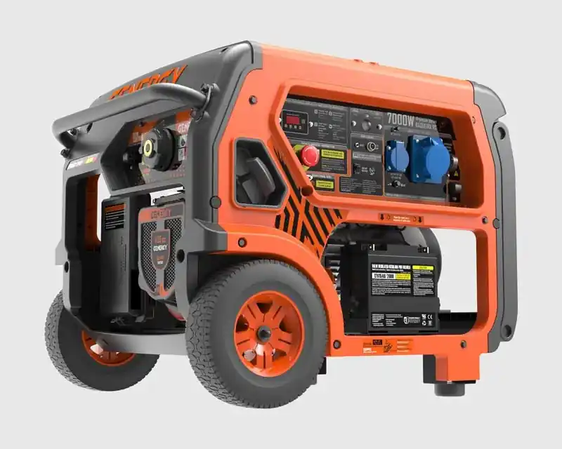 Benzin Stromerzeuger SVR 7000 Watt mit Funkstart Genergy Baqueira-RC Angebot