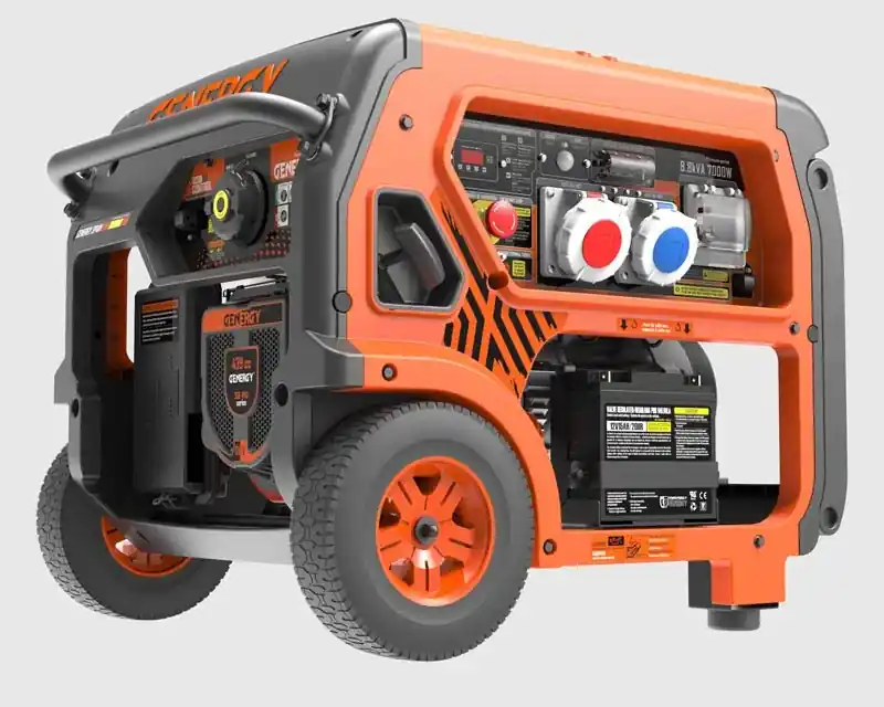 Solange Der Vorrat Reicht Benzin Stromerzeuger SVR 7000 Watt mit E-Start Genergy Formigal-S IP67