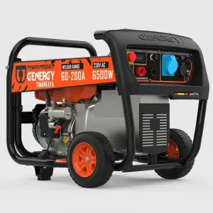 Schweißgenerator Benzin AVR 6500W mit E-Start / 60-200A - Genergy Timanfaya Schneller Versand