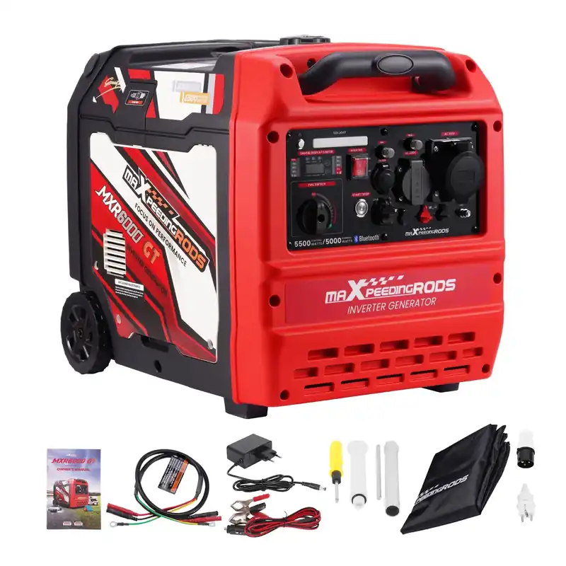 Direktkauf 5500W Benzin Inverter Stromerzeuger mit App Steuerung maXpeedingrods MXR 6000GT – EU
