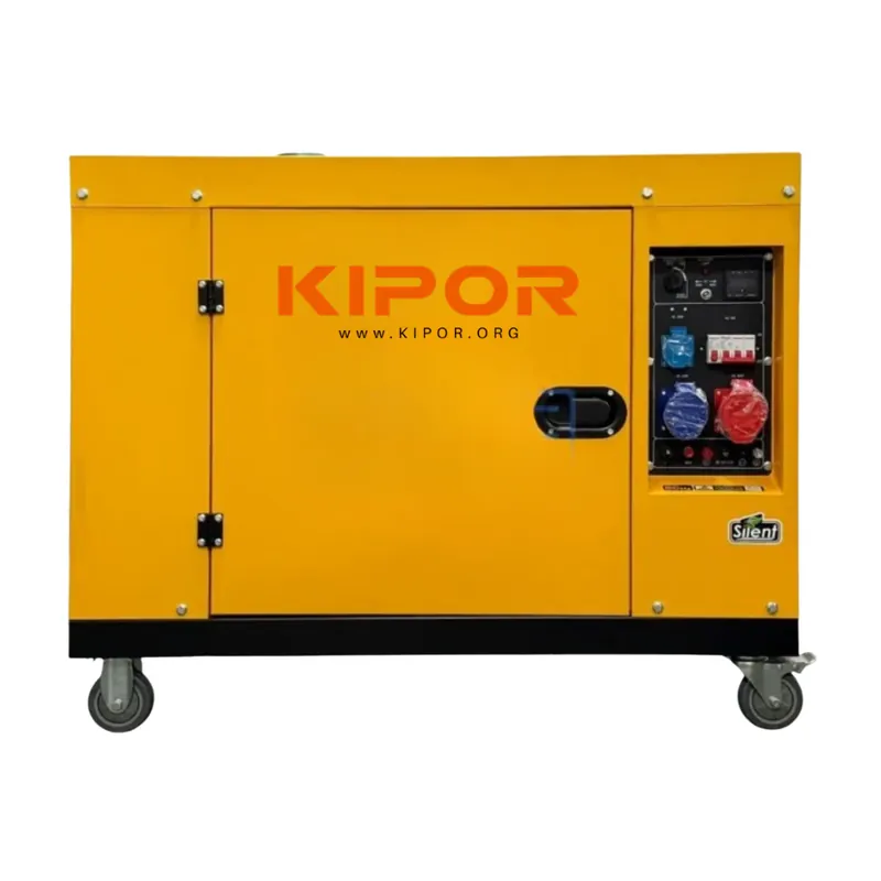Diesel AVR Stromerzeuger 10 kW / 12,5 kVA - KIPOR DG12500 Knallerangebot