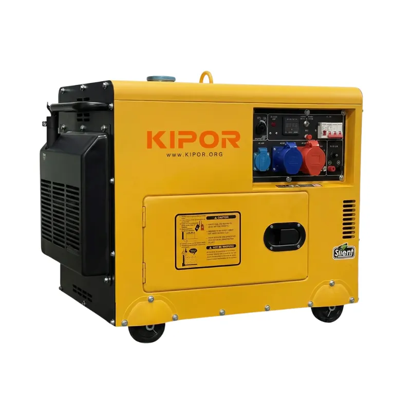 Diesel AVR Stromerzeuger 7,5 kW / 9,3 kVA - KIPOR DG9500 Online Kaufen