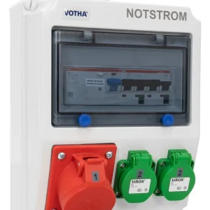 Meistverkauft VOTHA Notstrom Wandverteiler Worms, verdrahtet, IP54, mit FI Typ B