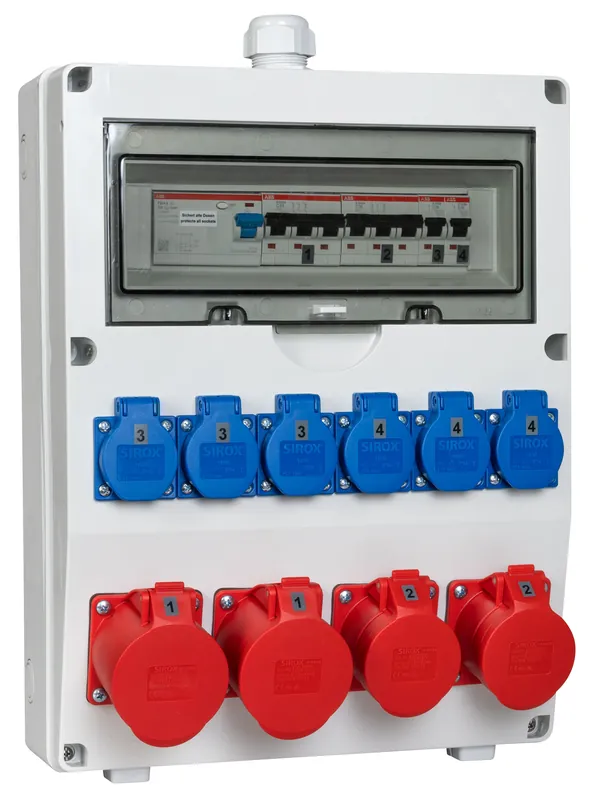 VOTHA Wandverteiler Würzburg, Typ XL, verdrahtet, IP54 Angebot