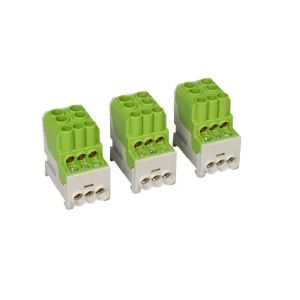 Expressversand Hauptleitungs-Abzweigklemmen 25 mm² - grün-gelb