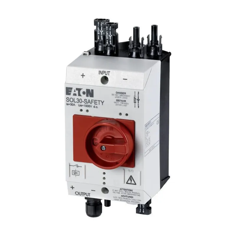 PV-Feuerwehrschalter SOL30 Safety, 25 A, 2-polig, MC4-Anschluss, IP65 Neu Im Sortiment