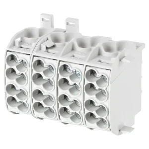 Begrenztes Angebot Hauptleitungs-Abzweigklemme 25 mm² 4-polig grau