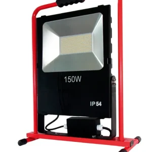 Mobiler Premium LED Strahler 150W IP54 Zuleitung Super-Preis