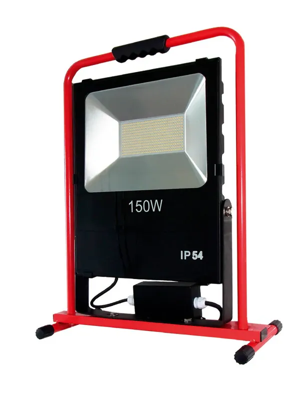 Mobiler Premium LED Strahler 150W IP54 Zuleitung Super-Preis